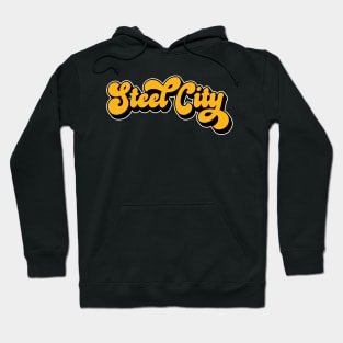 Steel City Pittsburgh Love 412 Area Code for Yinzers PA Hoodie